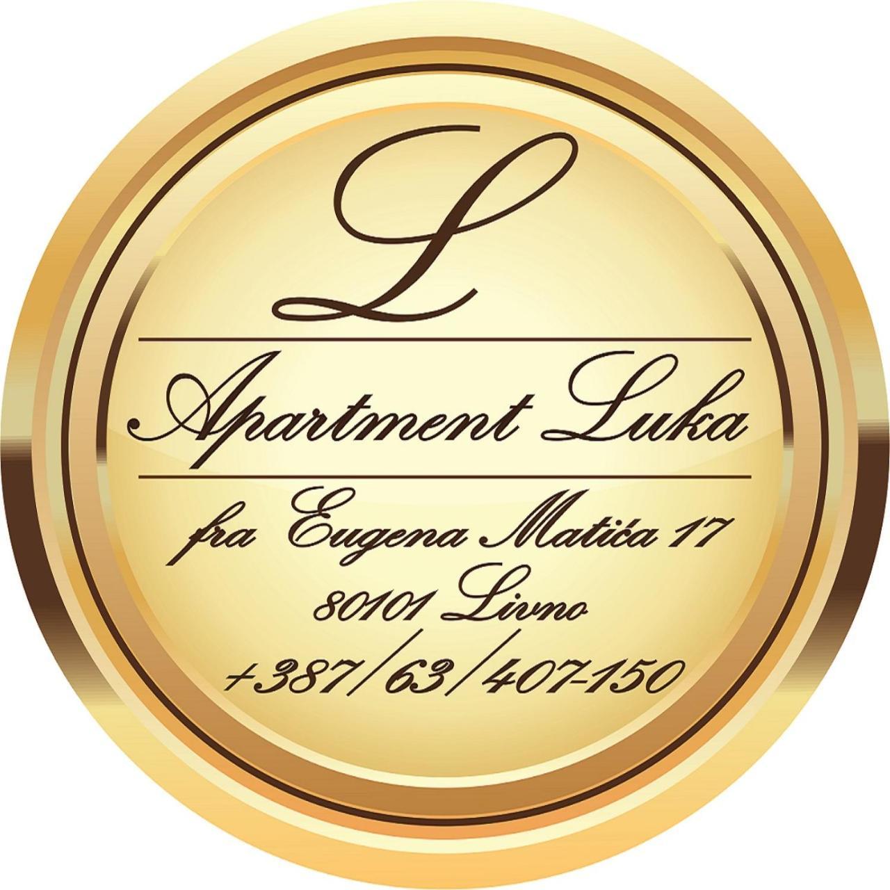 Apartman Luka 리브노 외부 사진